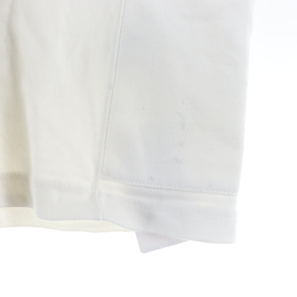 BEAMS(ビームス) ポケット付き クルーネック半袖Tシャツ ホワイト