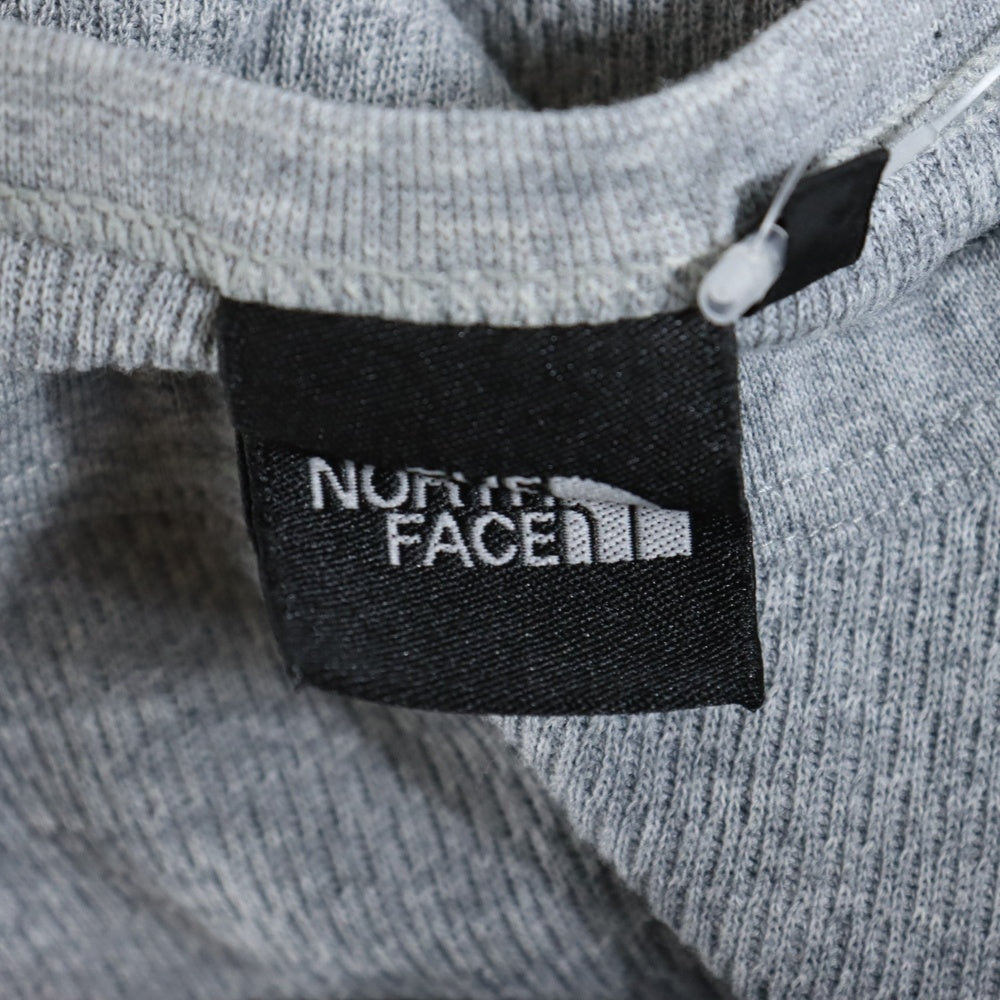 THE NORTH FACE(ザノースフェイス) ワッフル ロングスリーブクルーネックTシャツ グレー