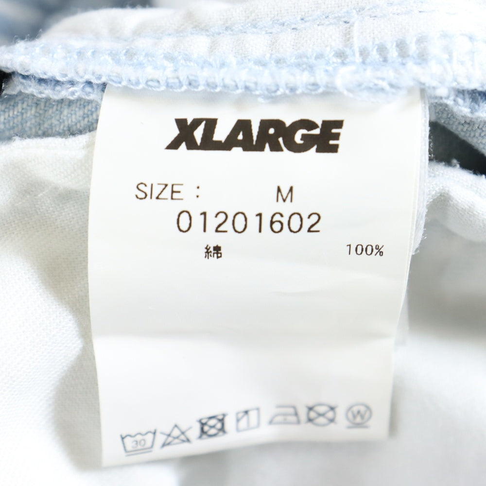 X-LARGE(エクストララージ) イージーデニムパンツ ブルー 01201602