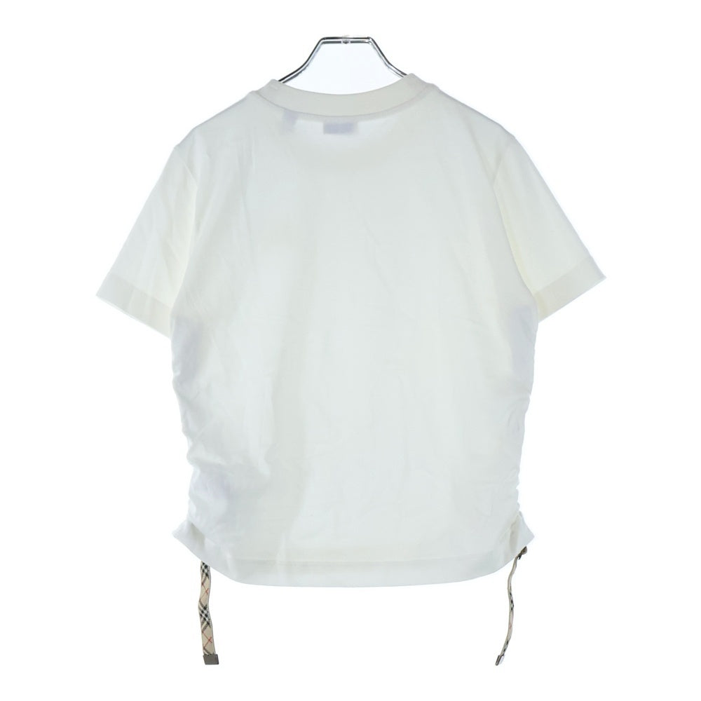 BURBERRY(バーバリー) ロゴ刺繍 フェスティバル クルーネック半袖Tシャツ ホワイト 8109184B8764 レディース