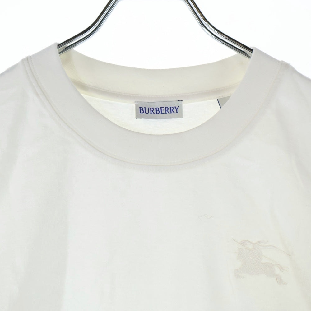 BURBERRY(バーバリー) ロゴ刺繍 フェスティバル クルーネック半袖Tシャツ ホワイト 8109184B8764 レディース