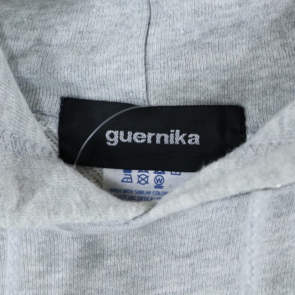 GUERNIKA(ゲルニカ) フォトパッチ ペイント柄 プルオーバーパーカー グレー