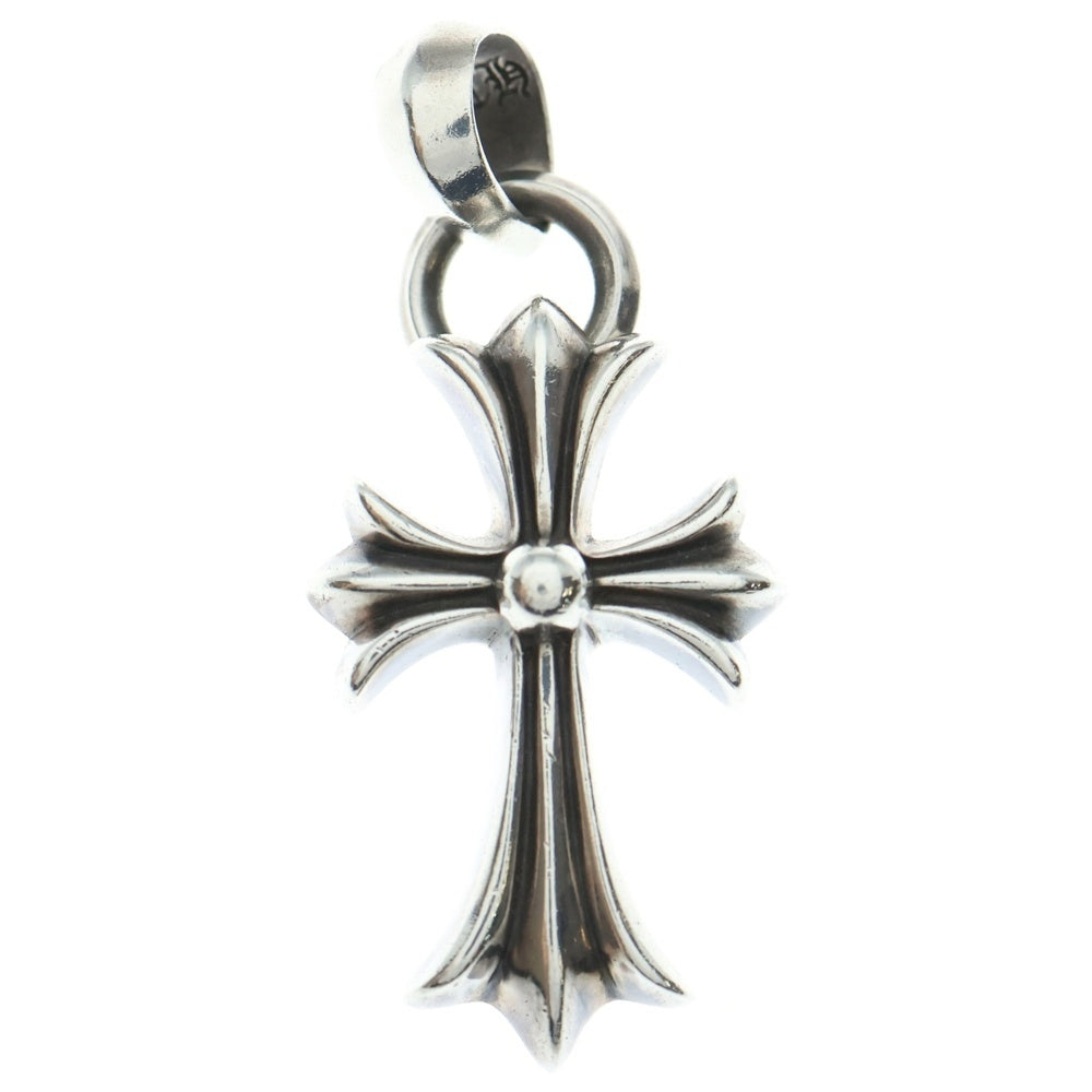 CHROME HEARTS(クロムハーツ) CH CRS SML W/BALE Wベイル スモールCHクロス ペンダントトップ シルバー BCA218