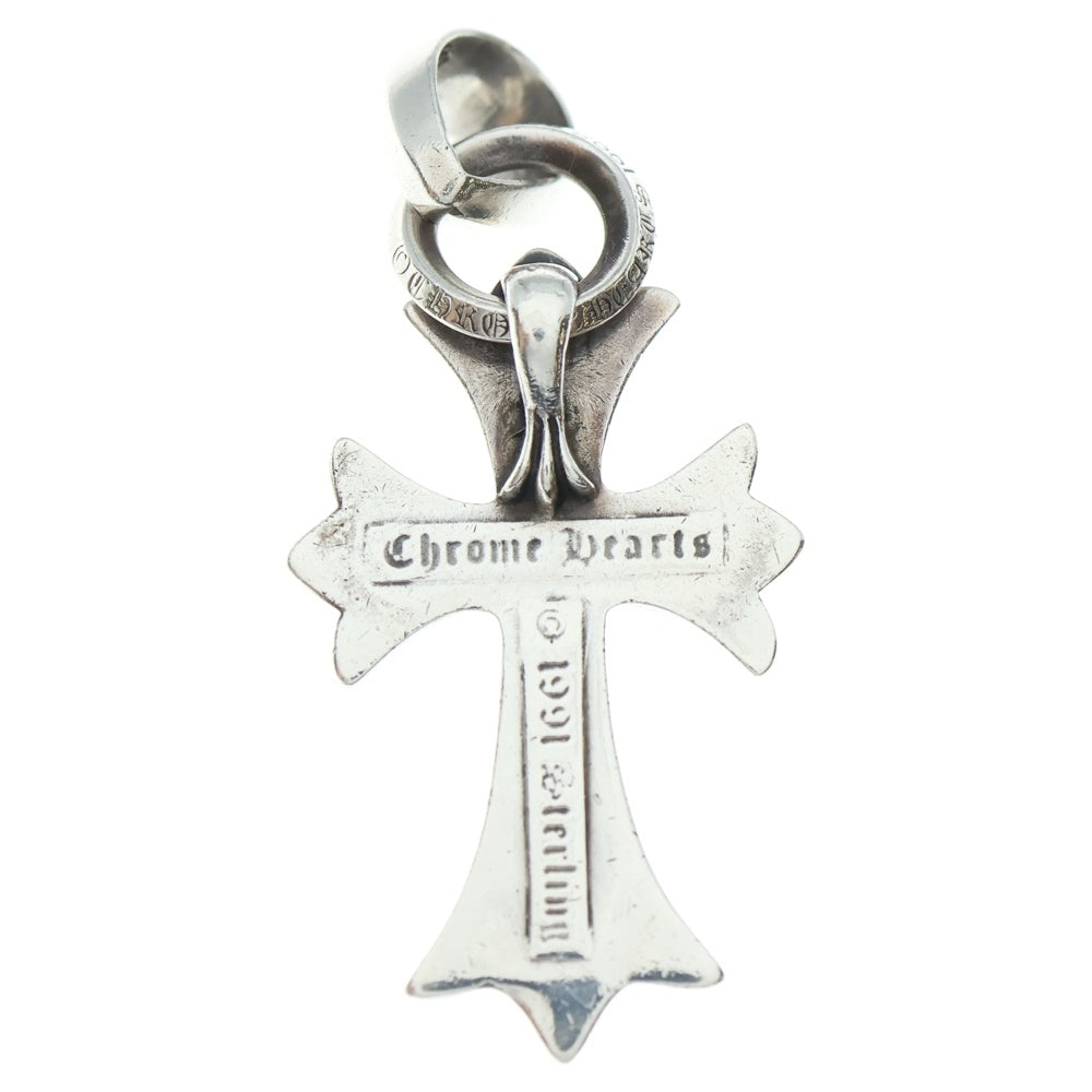 CHROME HEARTS(クロムハーツ) CH CRS SML W/BALE Wベイル スモールCHクロス ペンダントトップ シルバー BCA218