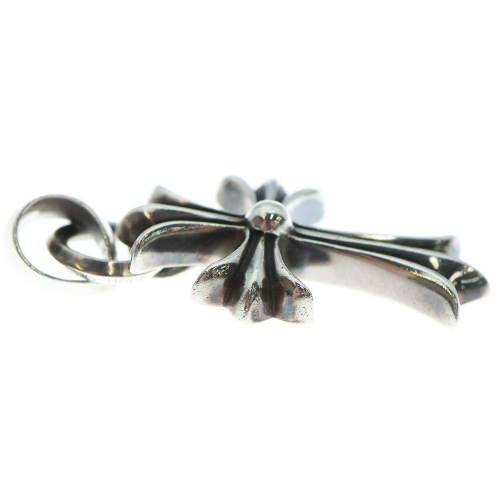 CHROME HEARTS(クロムハーツ) CH CRS SML W/BALE Wベイル スモールCHクロス ペンダントトップ シルバー BCA218