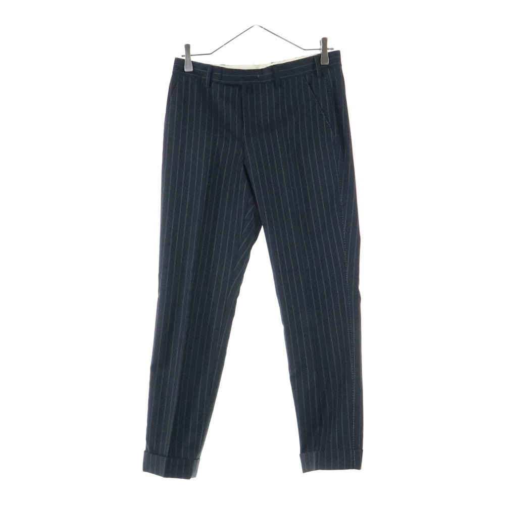 Paul Smith(ポールスミス) セットアップ ストライプ柄 テーラードジャケット ベスト スラックスパンツ スーツ 22919 ブラック