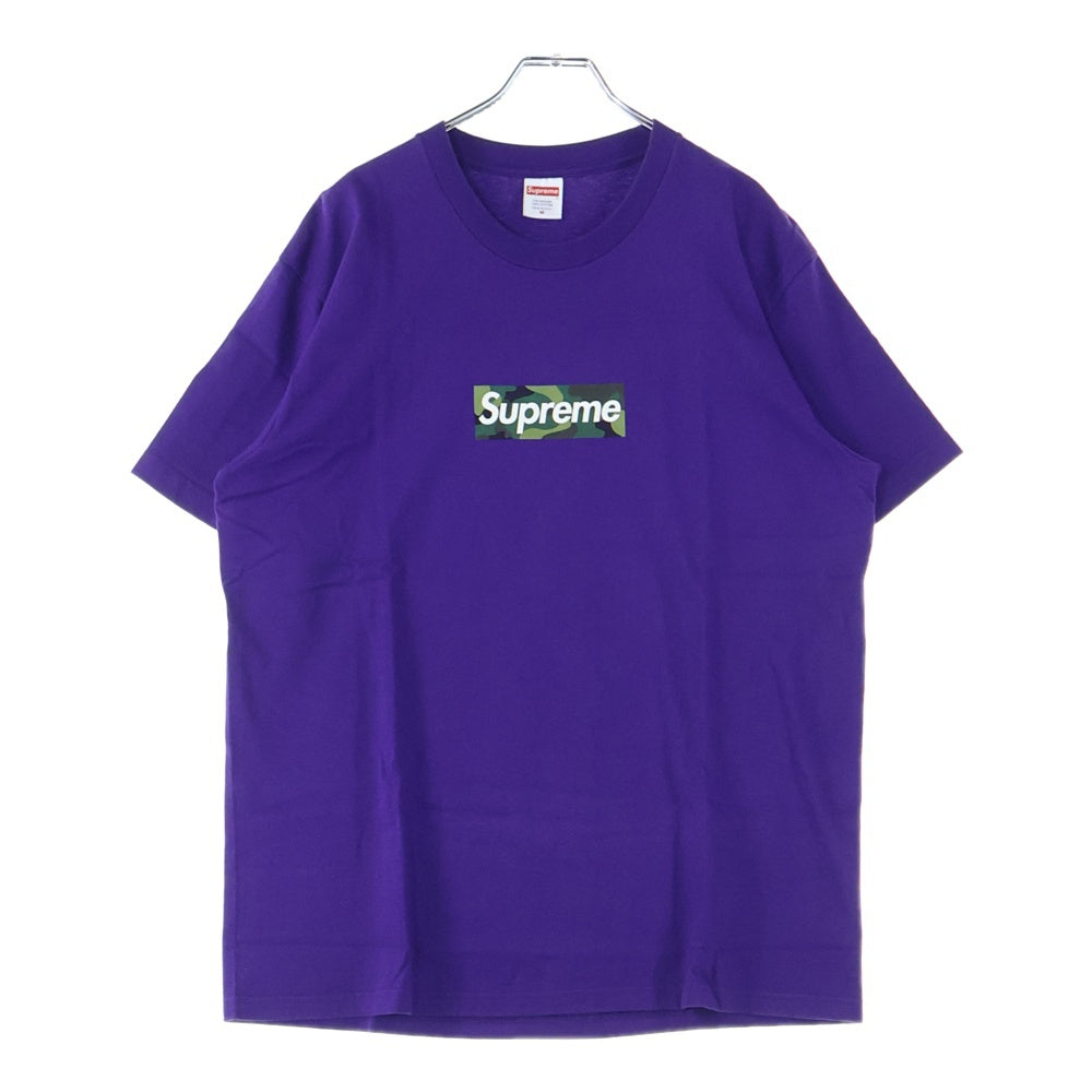 SUPREME(シュプリーム) 23AW Box Logo Tee ボックスロゴ クルーネック半袖tシャツ パープル