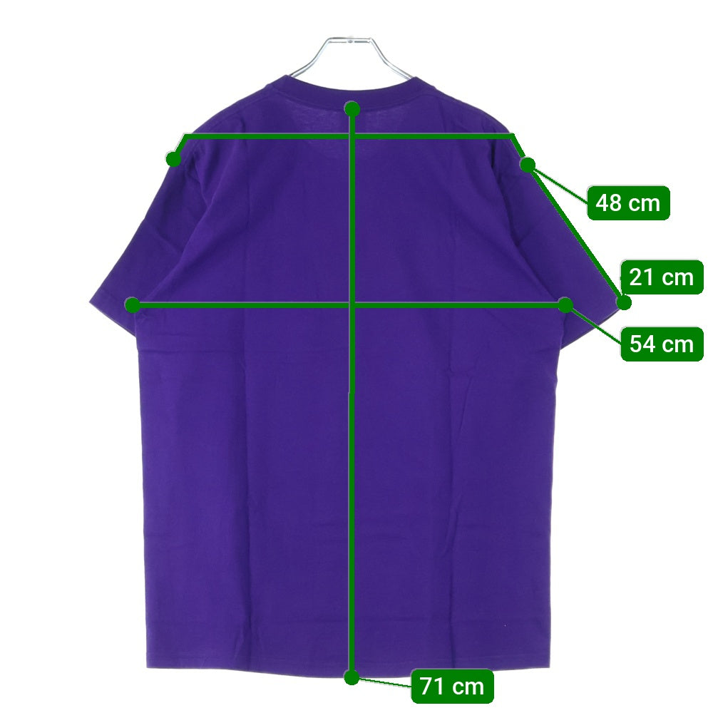 SUPREME(シュプリーム) 23AW Box Logo Tee ボックスロゴ クルーネック半袖tシャツ パープル