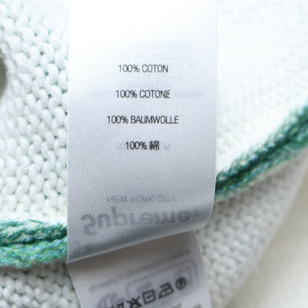 SUPREME(シュプリーム) 25SS Damien Hirst Sweater ダミアンハースト クルーネックニットセーター ホワイト/グリーン