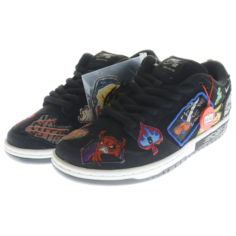 NIKE SB(ナイキエスビー) DUNK LOW PRO QS NECK FACE ダンク プロ ネックフェイス ローカット スニーカー ブラック US8/26cm DQ4488-001