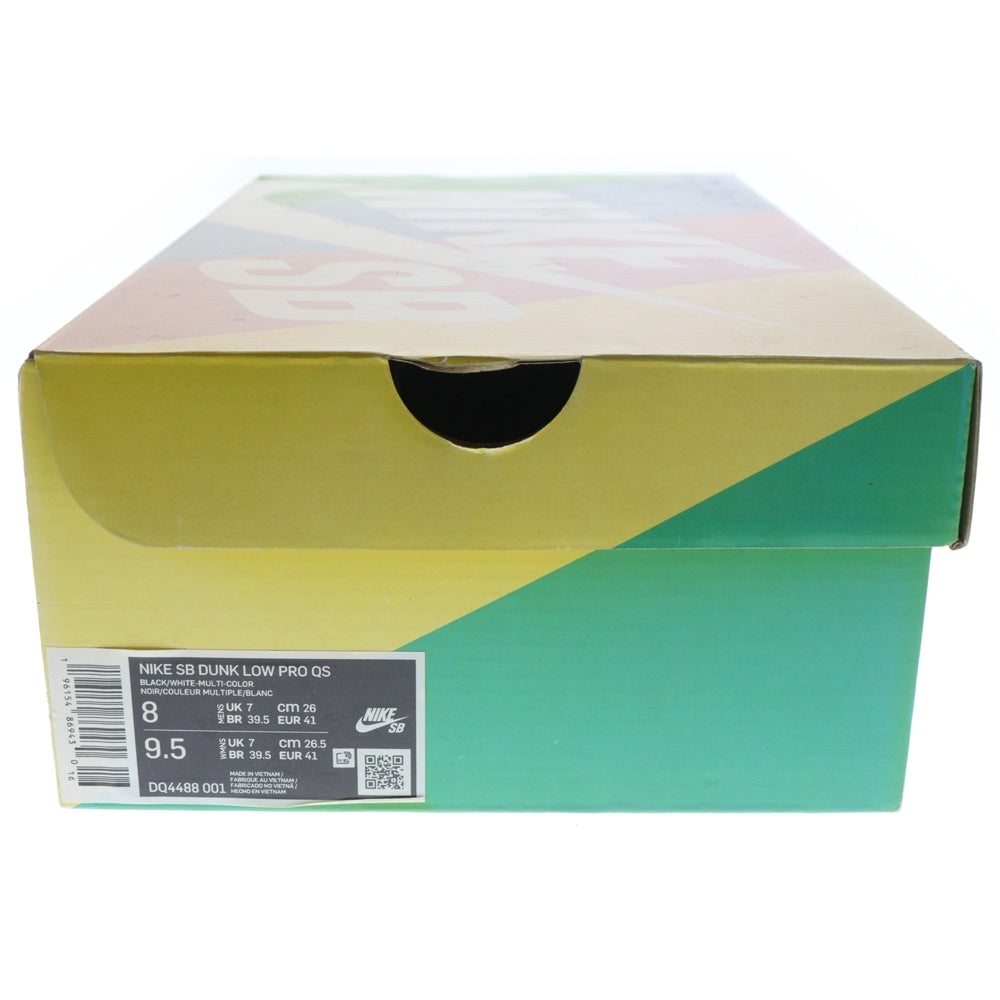NIKE SB(ナイキエスビー) DUNK LOW PRO QS NECK FACE ダンク プロ ネックフェイス ローカット スニーカー ブラック US8/26cm DQ4488-001