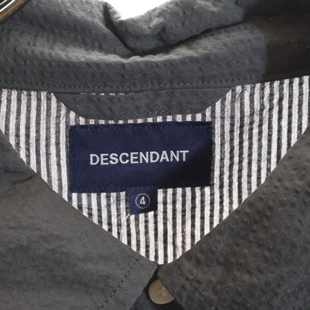 DESCENDANT(ディセンダント) プルオーバー ロングスリーブ 長袖 シャツ グレー