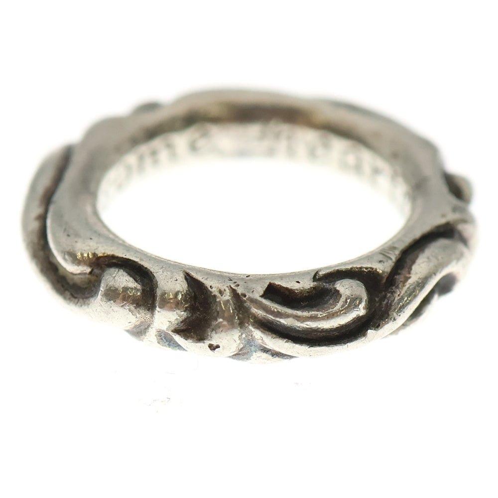 CHROME HEARTS(クロムハーツ) SCRL BAND スクロールバンド リング シルバー BCA351