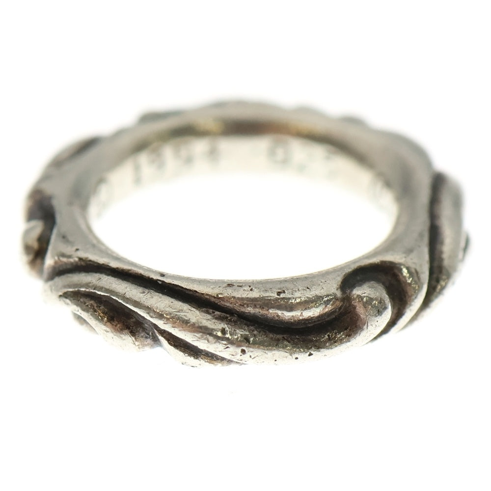 CHROME HEARTS(クロムハーツ) SCRL BAND スクロールバンド リング シルバー BCA351