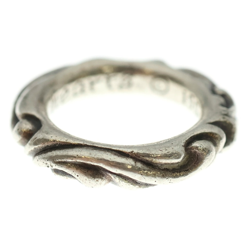 CHROME HEARTS(クロムハーツ) SCRL BAND スクロールバンド リング シルバー BCA351