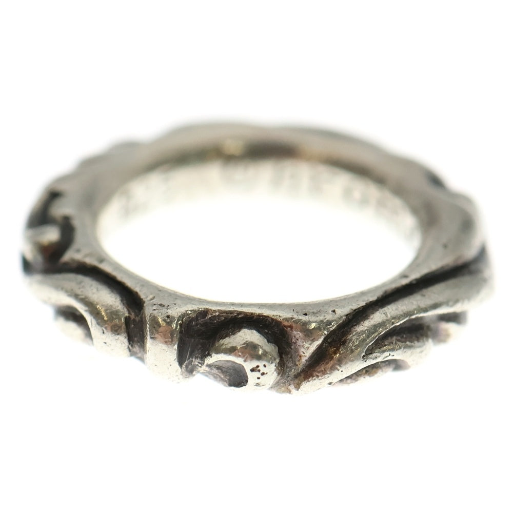 CHROME HEARTS(クロムハーツ) SCRL BAND スクロールバンド リング シルバー BCA351