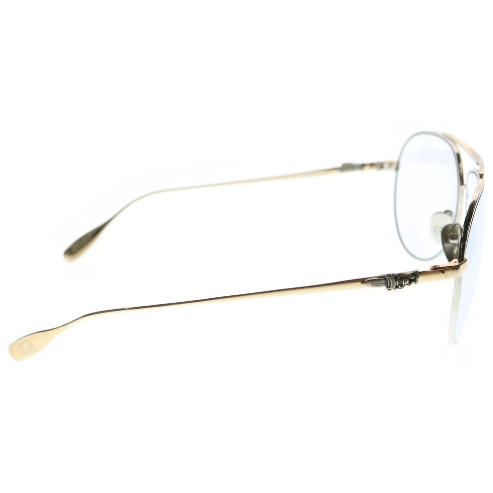 CHROME HEARTS(クロムハーツ) STAINS 4 ダガーテンプルティアドロップ サングラス 眼鏡 アイウェア メガネ ゴールド