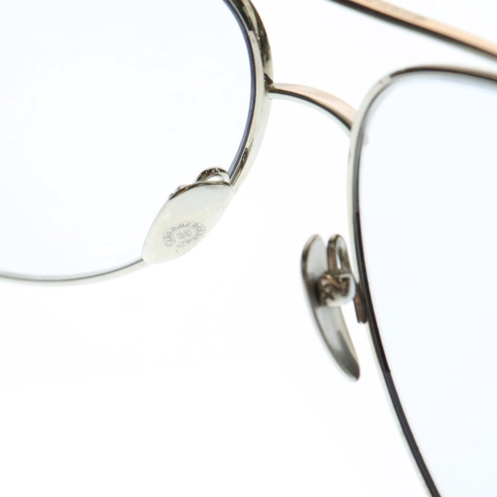 CHROME HEARTS(クロムハーツ) STAINS 4 ダガーテンプルティアドロップ サングラス 眼鏡 アイウェア メガネ ゴールド