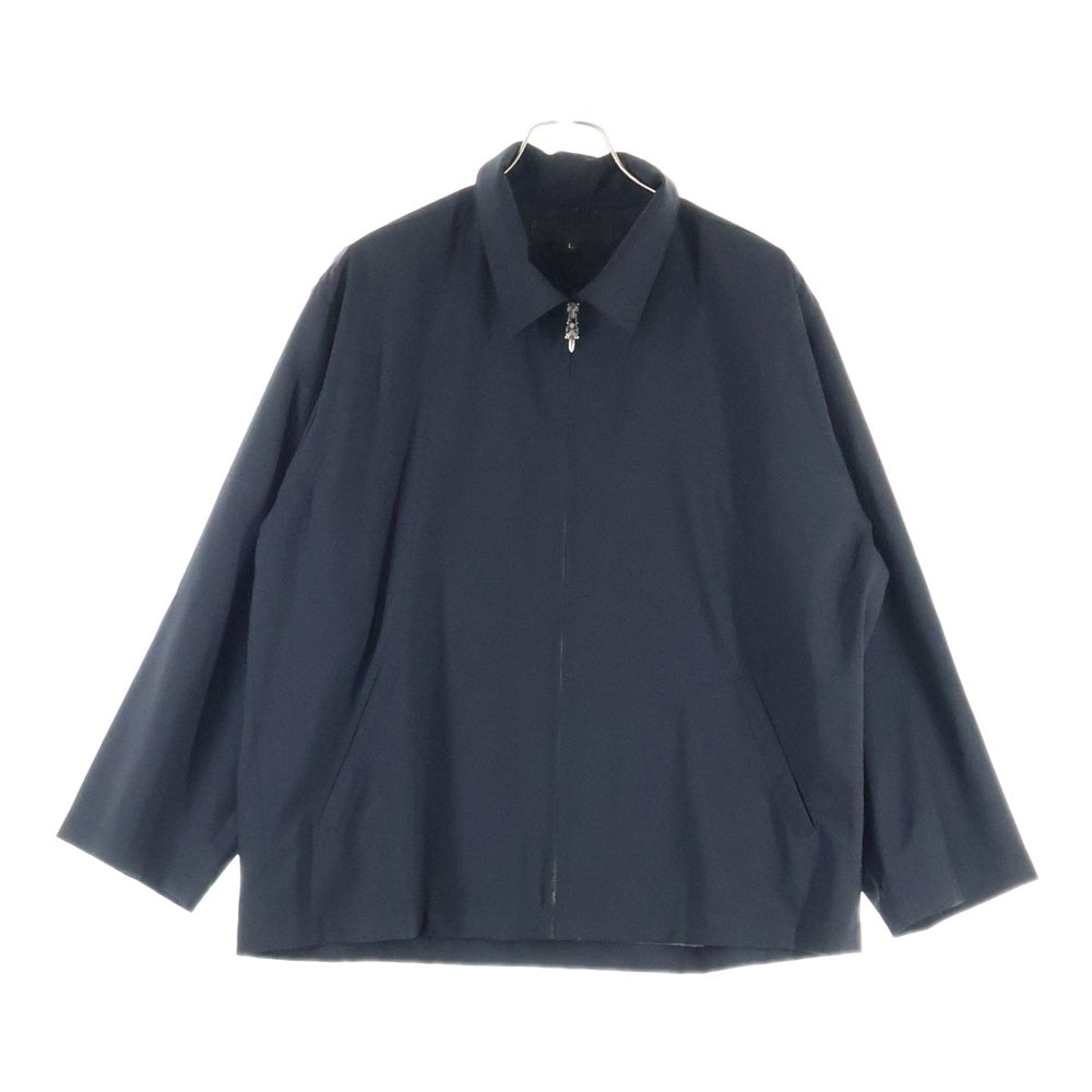 CHROME HEARTS(クロムハーツ) OLD ダガージップアップ ウールシャツジャケット ブラック