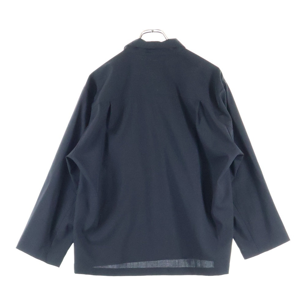 CHROME HEARTS(クロムハーツ) OLD ダガージップアップ ウールシャツジャケット ブラック