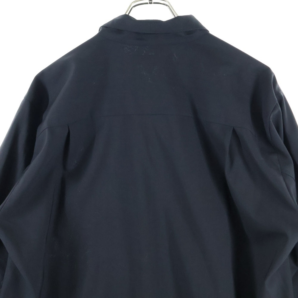 CHROME HEARTS(クロムハーツ) OLD ダガージップアップ ウールシャツジャケット ブラック