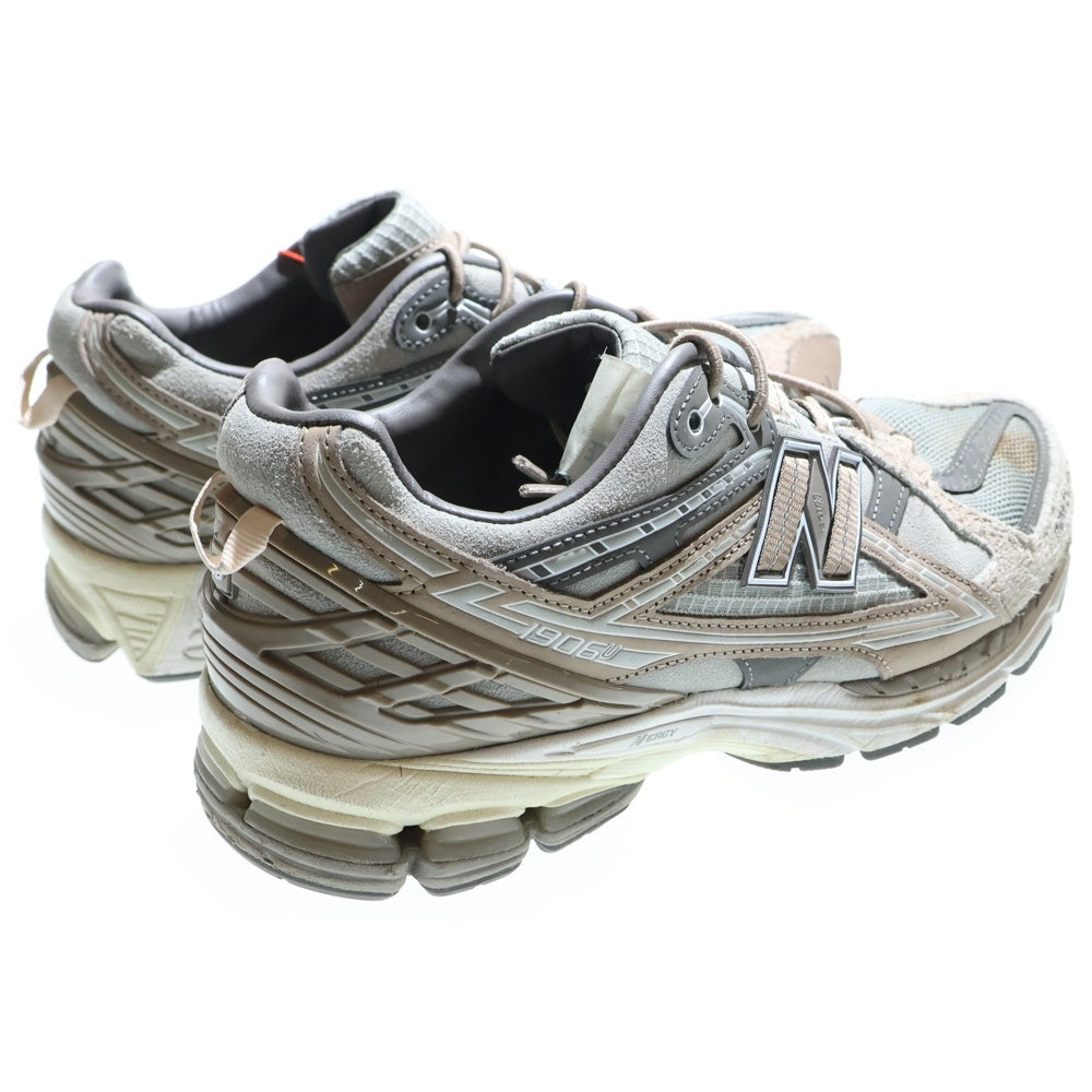 New Balance(ニューバランス) ×N.HOOLYWOOD×INVINCIBLE 1906U Gray Titan エヌハリウッド インヴィンシブル ローカットスニーカー グレー/ブラウン US8.5 26.5cm M1906NIH