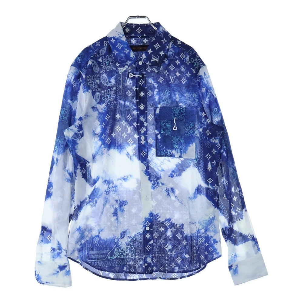 未使用級 LOUIS VUITTON ルイヴィトン 長袖シャツ ダークグレー M LOUIS VUITTON - 【極美品】LOUIS VUITTON ルイ・ヴィトン