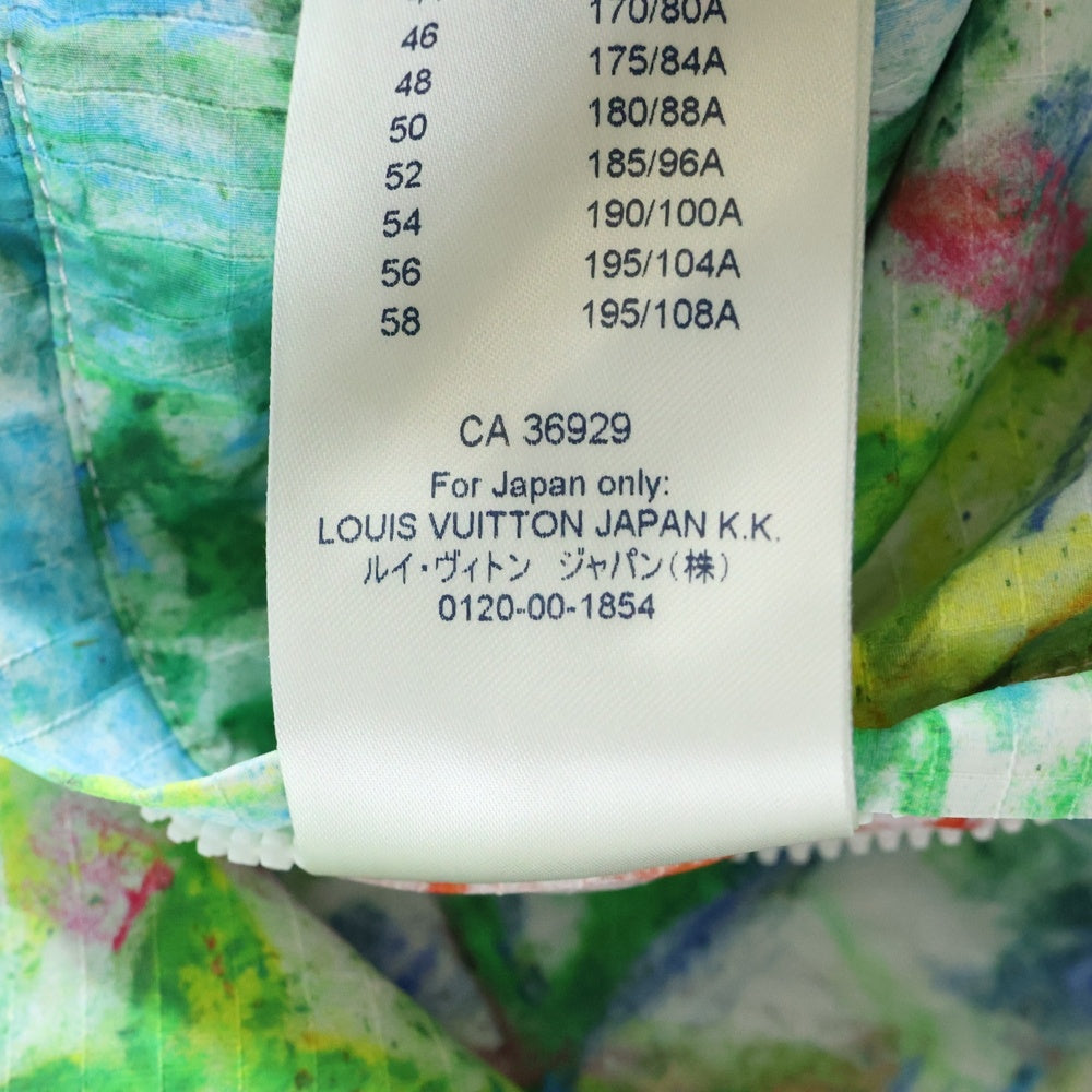 LOUIS VUITTON(ルイヴィトン) ヴァージルアブロー パステルモノグラム ウィンドブレーカー ジップアップ フーディブルゾン RM211M ZMM HKB04W マルチ