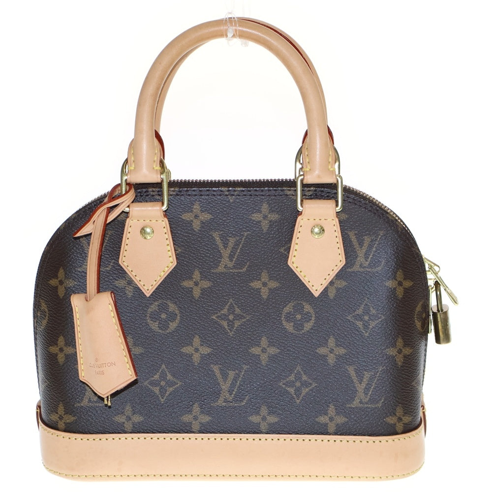 LOUIS VUITTON(ルイヴィトン) モノグラム アルマBB 2WAYバッグ ショルダーバッグ ハンドバッグ ブラウン ゴールド金具 M46990