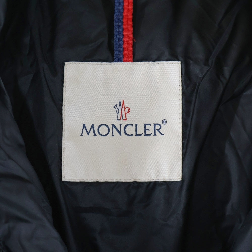 MONCLER(モンクレール) 17AW HERMINE エルミンヌ フーデッド ジップアップ ダウンジャケット コート ブラック レディース C20934930005 53048