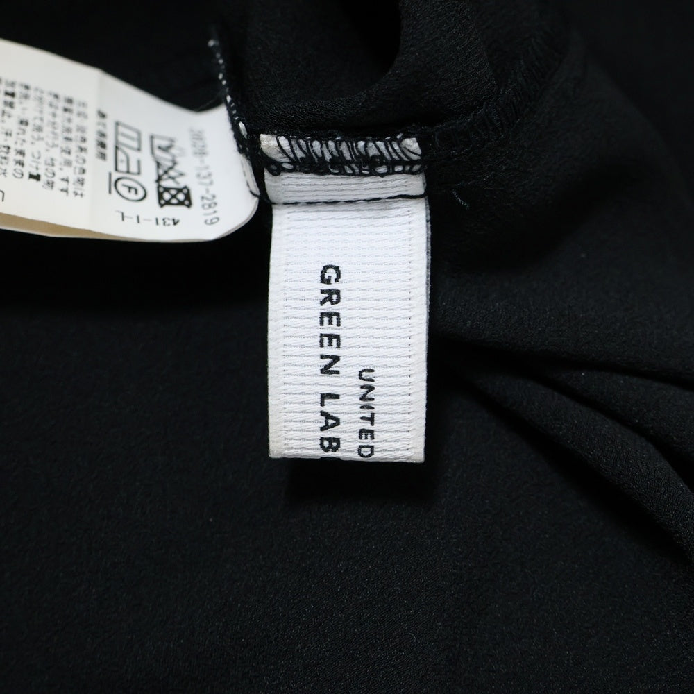 green label relaxing UNITED ARROWS(グリーンレーベルリラクシング ユナイテッドアローズ) シアー ワンピース ブラック レディース 3626-137-2819