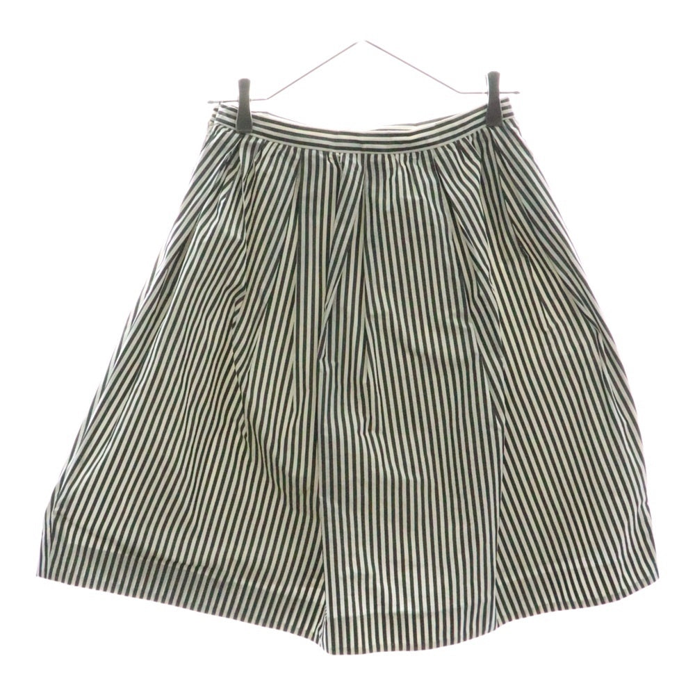 SHIPS(シップス) ボーダー スカート レディース ホワイト/ブラック