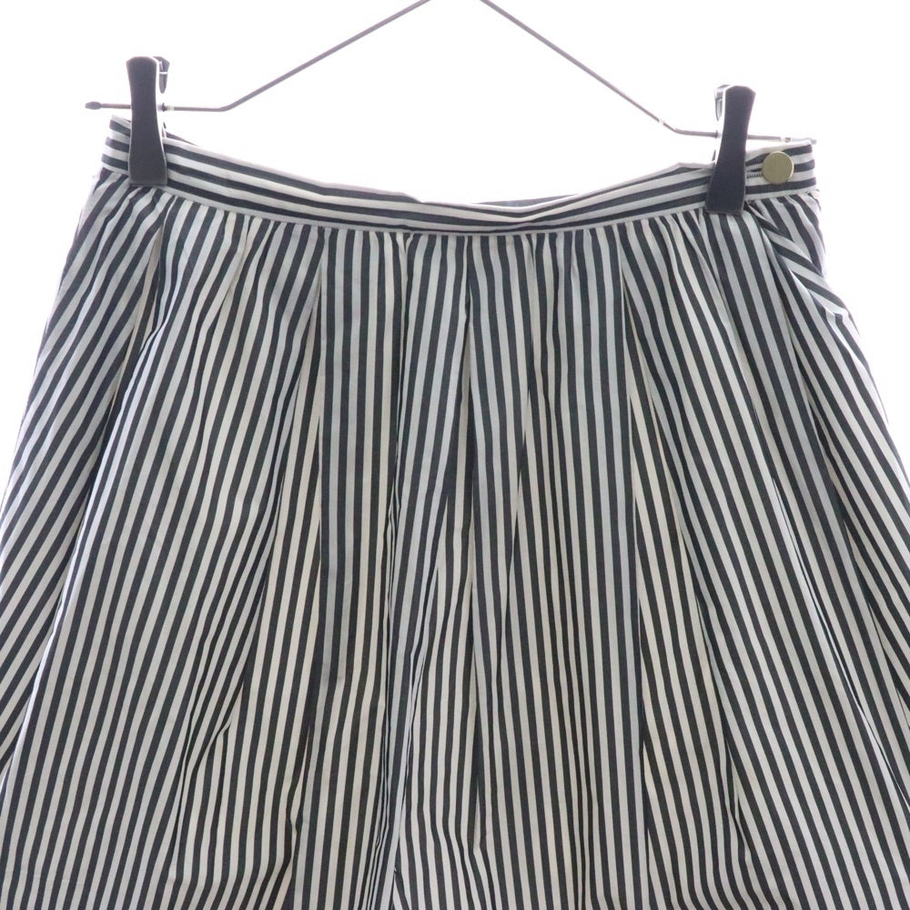 SHIPS(シップス) ボーダー スカート レディース ホワイト/ブラック