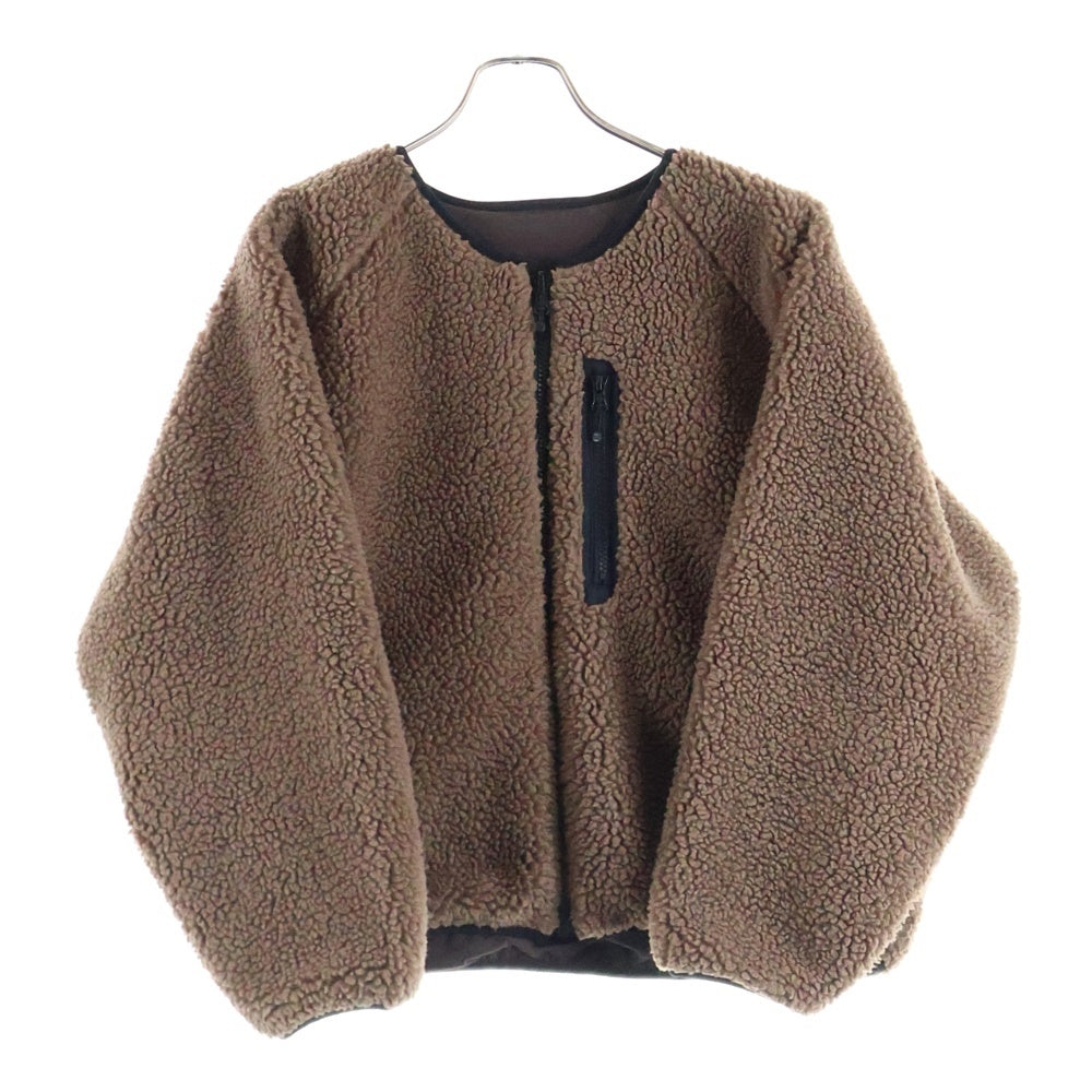 FREAK'S STORE(フリークスストア) ボアブルゾン ジャケット ブラウン レディース