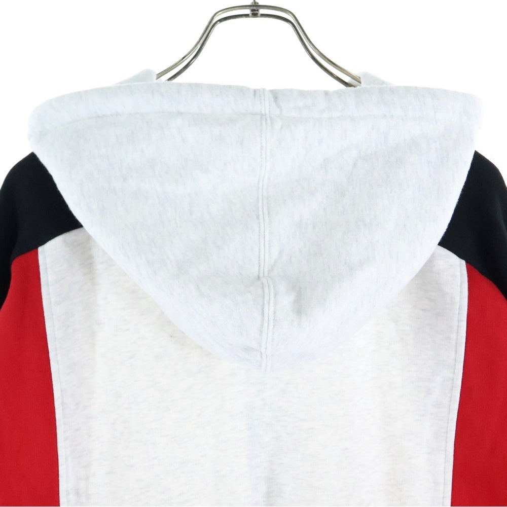 SUPREME(シュプリーム) 20SS Color Brocked Zip Up Hooded Sweatshirt カラー ブロックド ジップアップ パーカー グレー