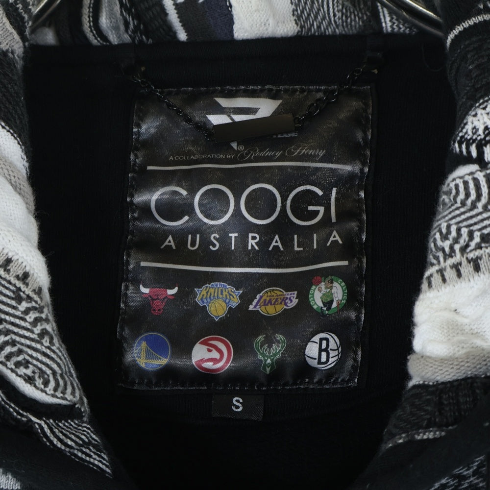 COOGI(クージー) ×NBA×Protege Nets Sweater Knit Baller Zip Hoodie プロテッジ ネッツ セーター ニットボーラー ジップパーカー