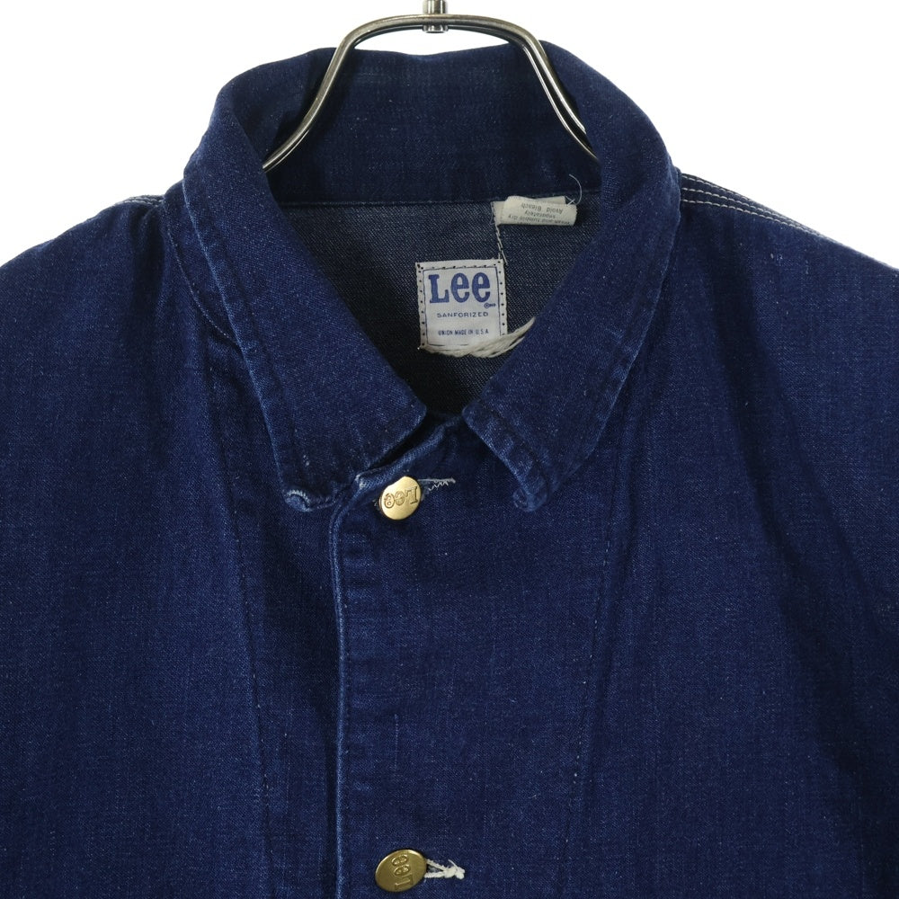 LEE(リー) 70s 91-J カバーオール デニムシャツ インディゴ