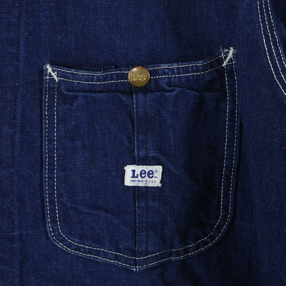 LEE(リー) 70s 91-J カバーオール デニムシャツ インディゴ