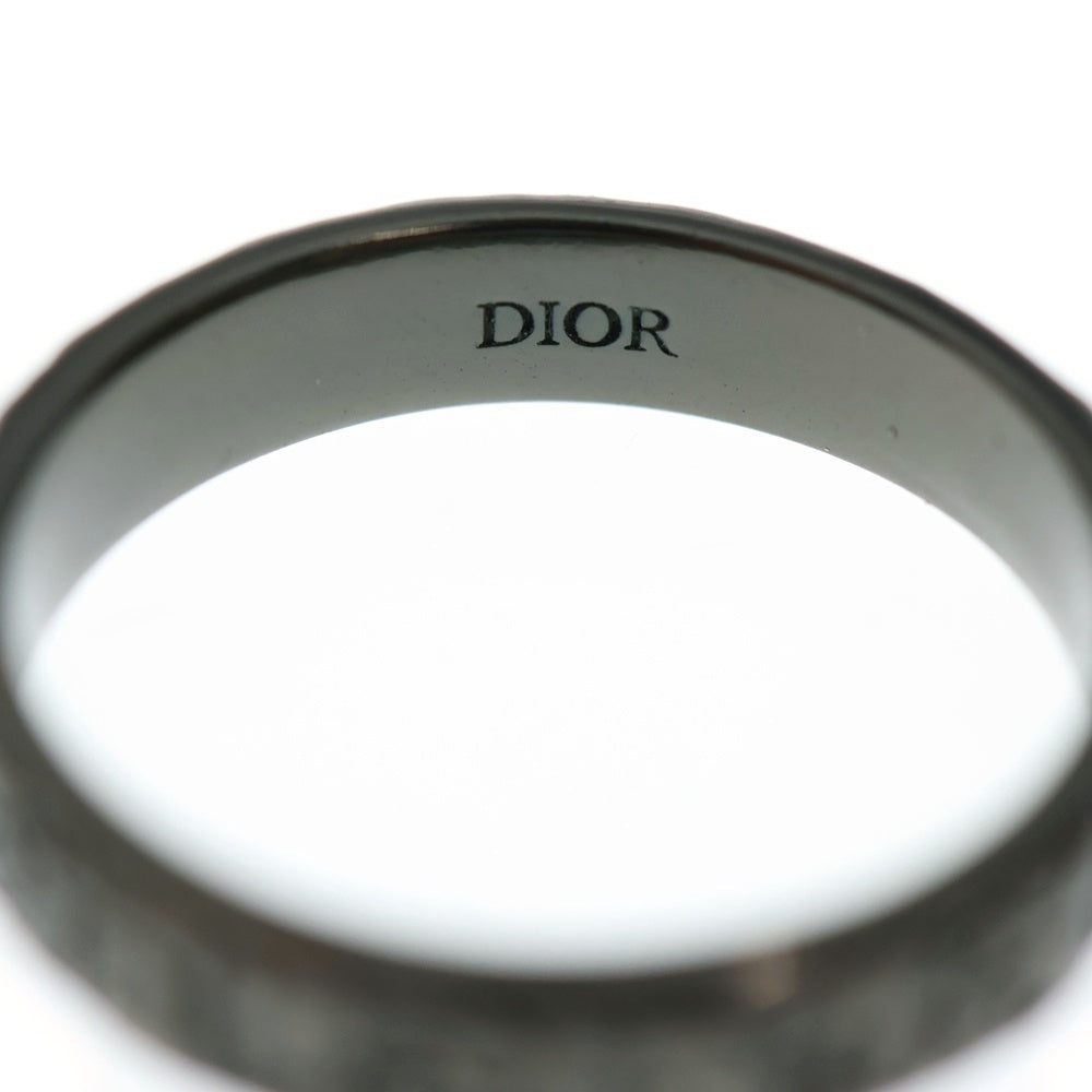 DIOR(ディオール) オブリーク リング ブラック シルバー