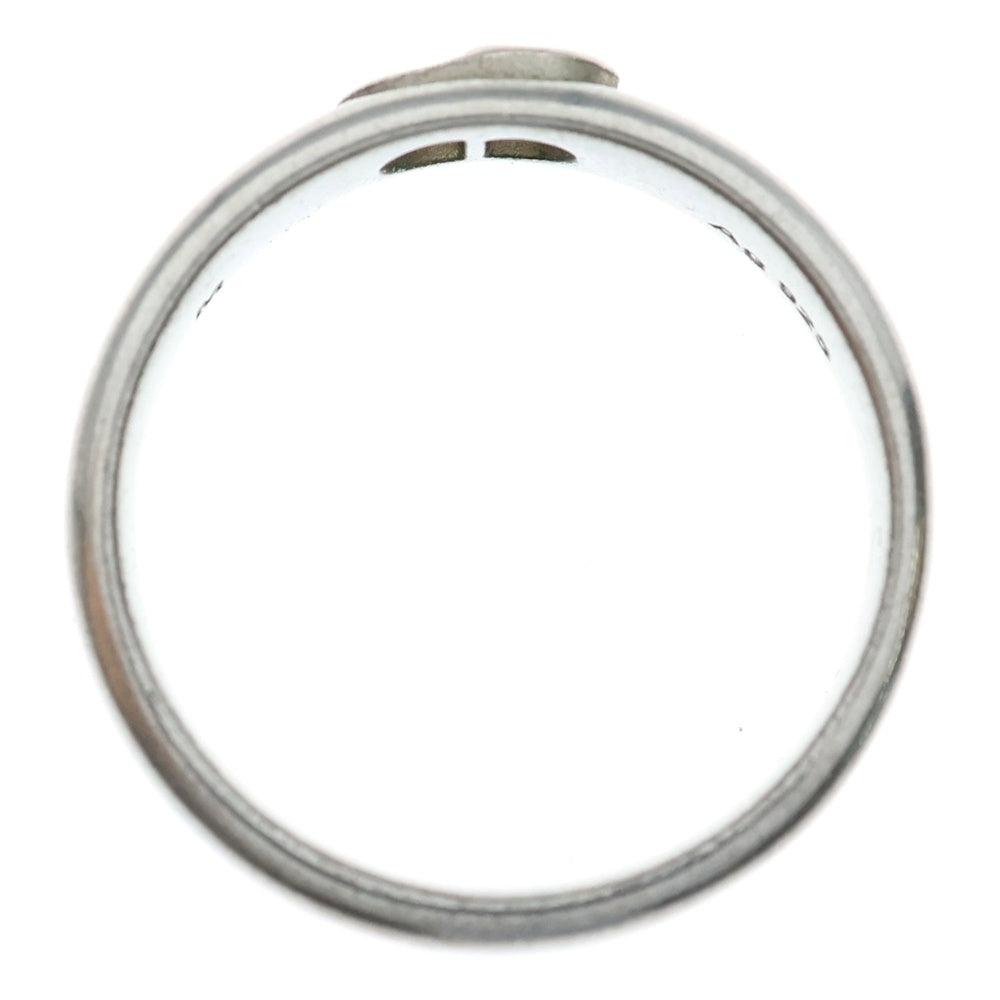 DIOR(ディオール) ロゴ刻印 リング シルバー