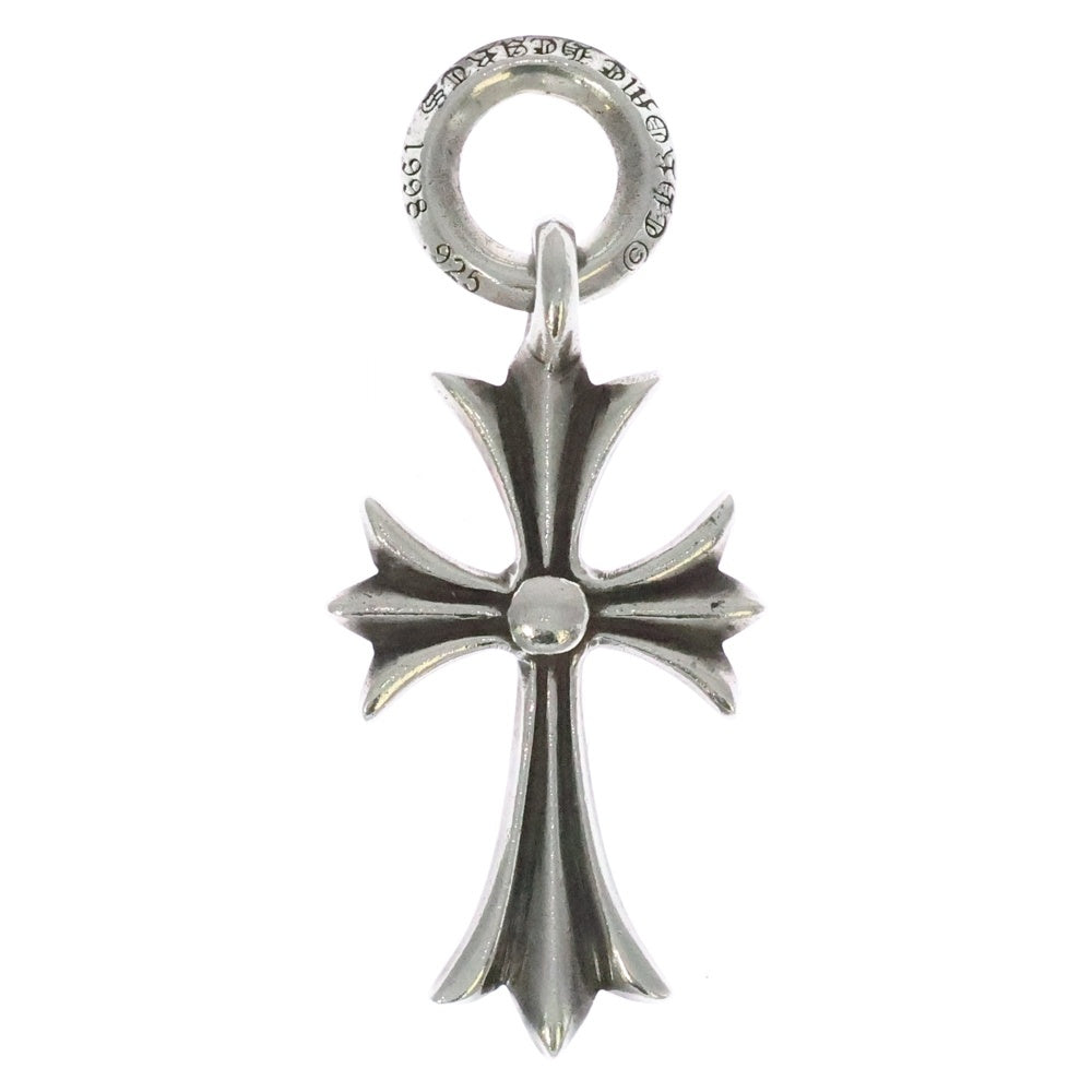 CHROME HEARTS(クロムハーツ) TINY CH CROSS タイニーCHクロス チャーム ネックレストップ シルバー BCA382
