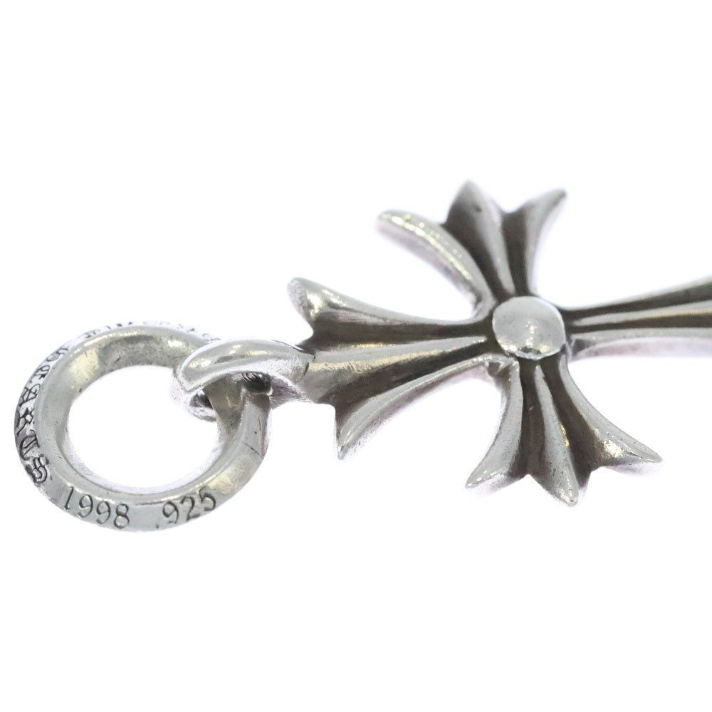 CHROME HEARTS(クロムハーツ) TINY CH CROSS タイニーCHクロス チャーム ネックレストップ シルバー BCA382