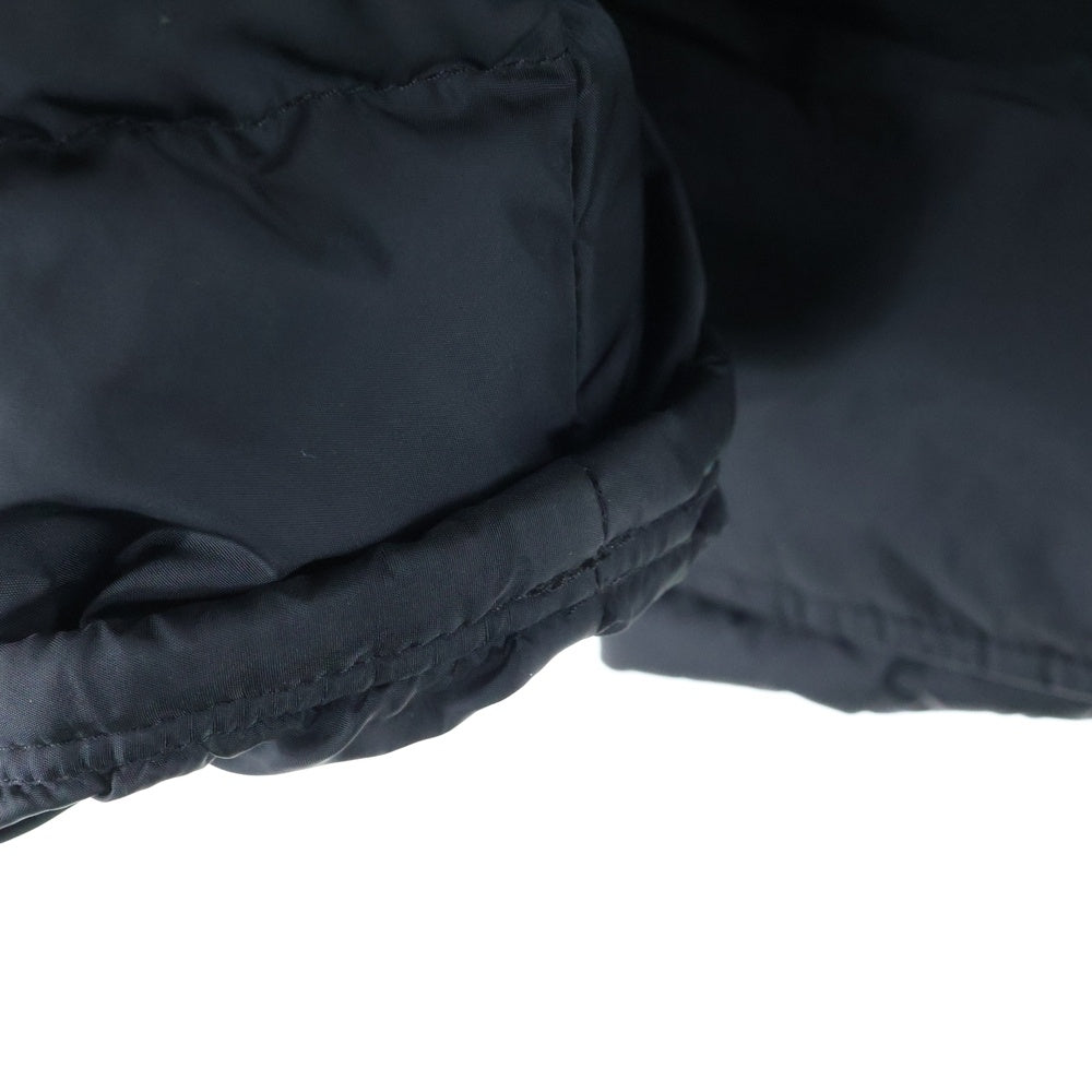 MONCLER(モンクレール) CLUNY クリュニー ファー付き ジップアップダウンジャケット ブラック