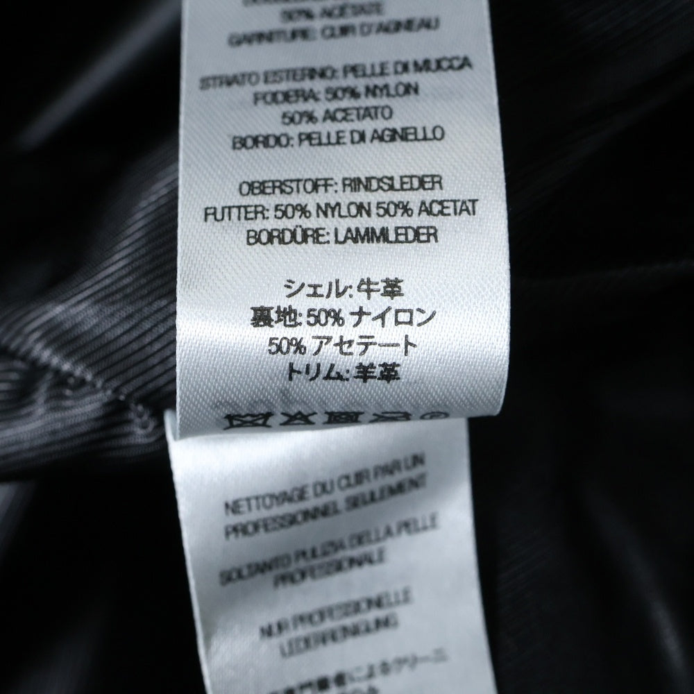 SUPREME(シュプリーム) 22SS Silver Surfer Leather Varsity Jacket フロントロゴ ジップアップ バーシティジャケット ブラック