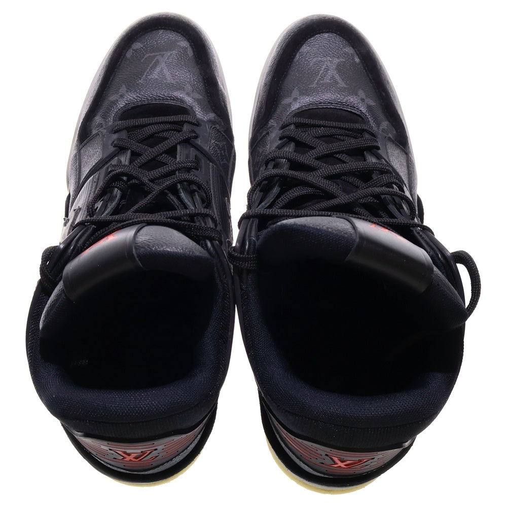 LOUIS VUITTON(ルイヴィトン) LVトレイナーラインハイカットスニーカー ブラック 1A8AAB6