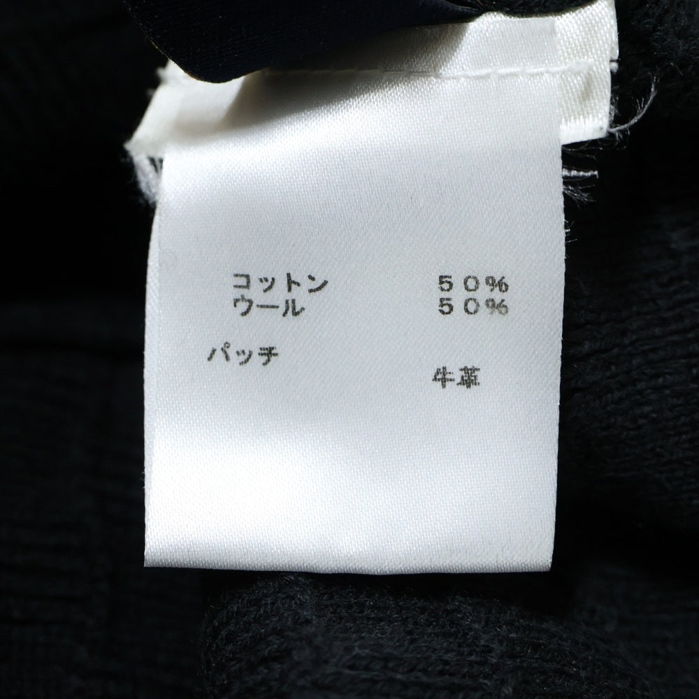 LOUIS VUITTON(ルイヴィトン) ダミエ ジップアップカーディガン ブラック HBN46WF99