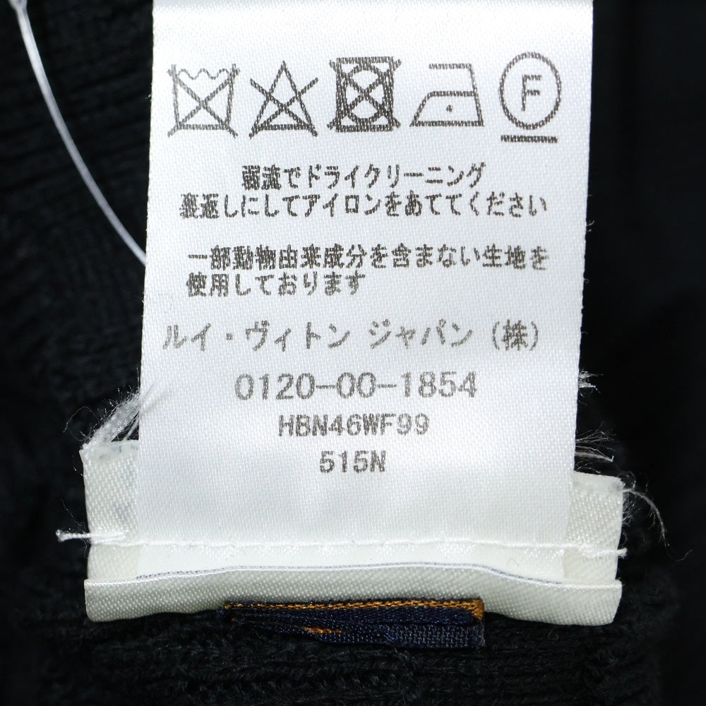 LOUIS VUITTON(ルイヴィトン) ダミエ ジップアップカーディガン ブラック HBN46WF99