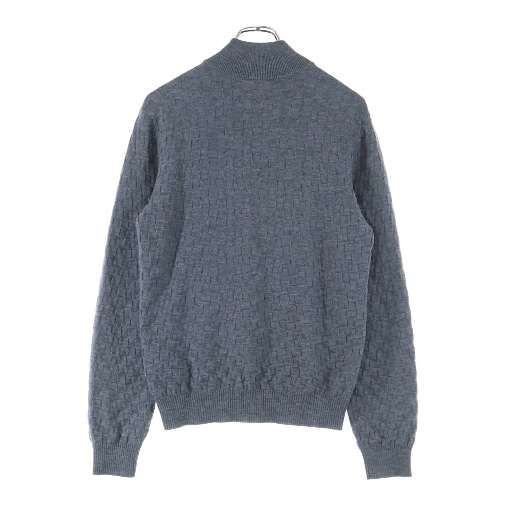 LOUIS VUITTON(ルイヴィトン) ダミエ ジップアップカーディガン グレー VOR HJN41W