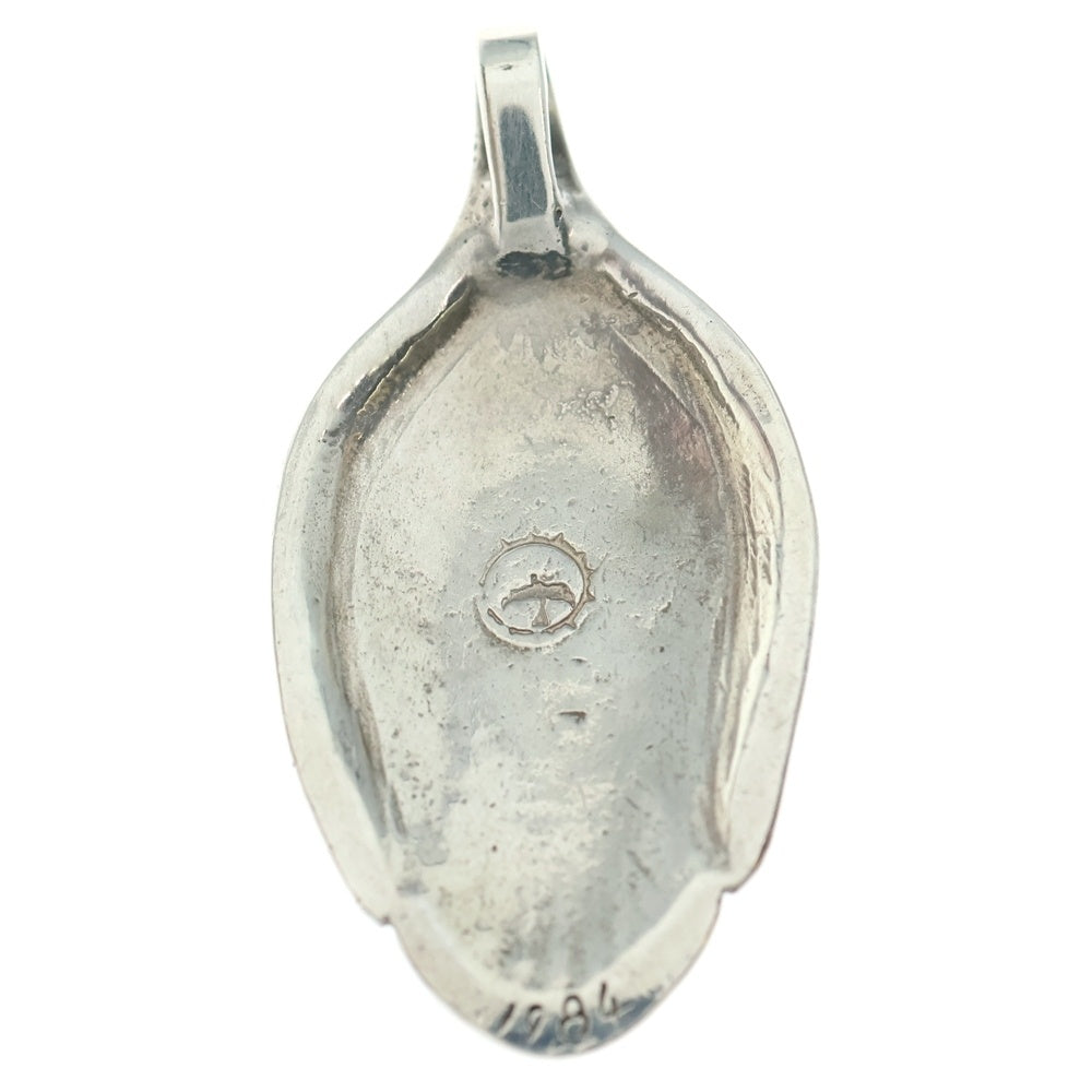 goro's(ゴローズ) 銀縄ターコイズ付きスプーン ペンダントトップ シルバー