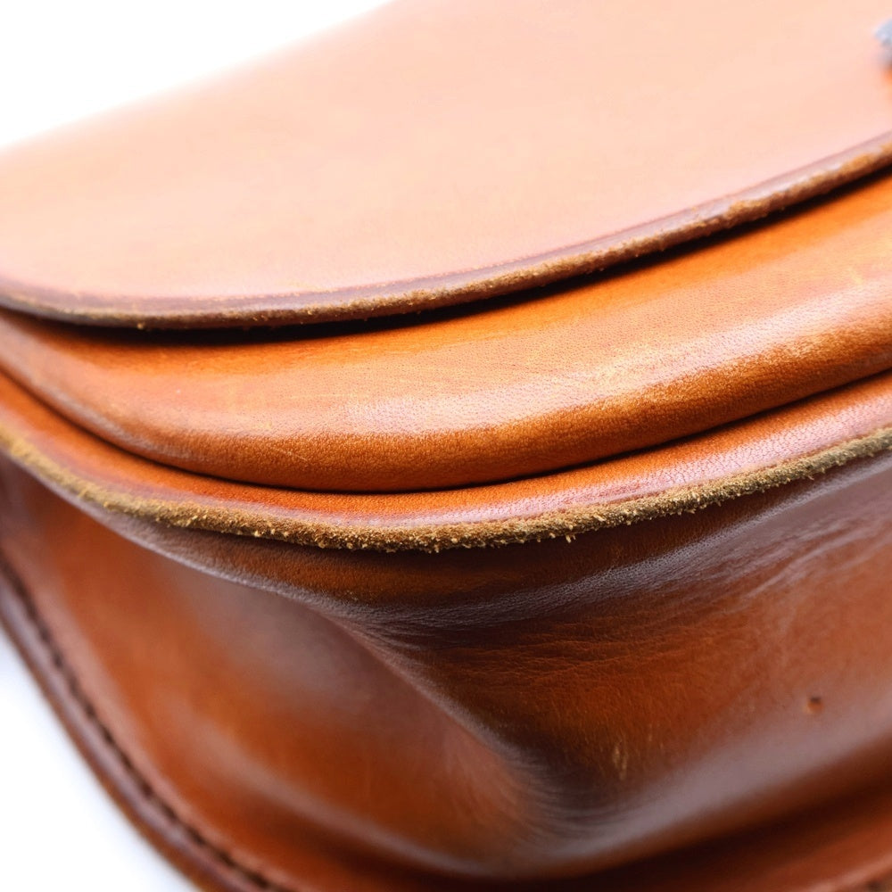 goro's(ゴローズ) 金メタルフラワーコンチョ付き サドルレザーバケット